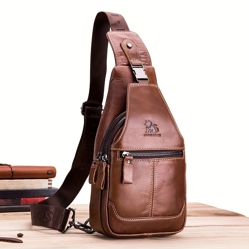 Sac poitrine rétro à porter en bandoulière